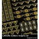 1/16 Luftwaffe Soldiers Insignia Set