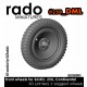 1/35 Sd.kfz. 250 Wheels (Continental, DML)