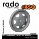 1/35 RSO Road Wheels set #1 for MiniArt kit