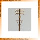 HO scale (1/87) - Lamp & Electric Pole Vol.17