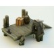 1/35 The Old Pier (10 resin parts, miniature rope & metal eyebolt)
