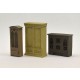 1/35 Resin Cabinet / Cupboard Set (3 pieces)