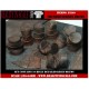 1/35 WWII Crushed & Dented German Fuel Drums (10 resin pcs)