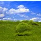 Landscape Mat - Plain Grass and Hills (Size: approx. 20 x 30cm, thick: 1cm)