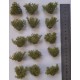 1/35 - 1/16 Plastic Plants - Wild Bushes Light Green (15pcs)