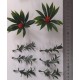 1/35 - 1/16 Plastic Plants - Jungle Plant Set #3 (11pcs, 2 types)