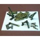 1/35 2inch Mortar set (7 pieces - 4 different versions)