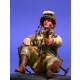 1/35 US Paratrooper Seated with Thompson Gun (Normandy 1944)(1 figure)
