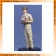 1/35 British Officer with Book [North Africa 1941 11th Hussars Rg](1 figure)