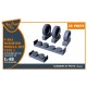 1/48 F-86A Weighted Wheels set Type 1 for Clear Prop kits