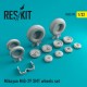 1/32 Mikoyan MiG-29 SMT Wheels set for Trumpeter kits