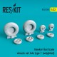 1/32 Hawker Hurricane Wheels set Late type 1 (weighted) for Revell/Monogram/Fly kits