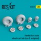 1/32 Hawker Hurricane Wheels set Late type 2 (weighted) for Revell/Monogram/Fly kits