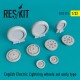 1/32 English Electric Lightning Wheels Early for Airfix/Trumpeter kits