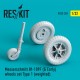 1/32 Bf-109F (G Early) Wheels set Type 1 (weighted) for Revell/Trumpeter kits