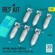 1/32 WWII/Korean War USAF/RAF AN-M64 Bombs 500lbs (6pcs)