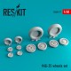 1/48 Mig-25 Wheels for ICM/Revell/Kinetic kits