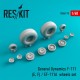 1/48 General Dynamics F-111 (E, F)/EF-111A Wheels for Academy/Hobby Boss/Monogram