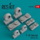 1/48 F-18 Hornet Wheels set for Hasegawa/HobbyBoss/Kinetic/Revell kits