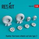 1/48 Hawker Hurricane Wheels set Late type 2 for Airfix/Tamiya/Italeri kits