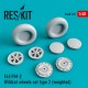 1/48 Grumman F-4F/FM-2 Wildcat Wheels set Type 2 (weighted)