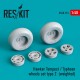 1/48 Hawker Tempest/Typhoon Wheels #2 (weighted) for Esci/Eduard/Special Hobby kits