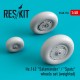 1/48 Heinkel He 162 Salamander"/"Spatz Wheels set (weighted) for Dragon/Hasegawa/Tamiya