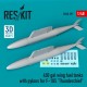 1/48 450 gal Wing Fuel Tanks with Pylons for F-105 "Thunderchief" (2 pcs)