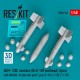 1/48 AGM-130C Missiles (2pcs) BLU-109 Warhead with AN/AXQ-14 Data Link Pod