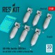 1/48 WWII/Korean War USAF/RAF AN-M64 Bombs 500lbs (6pcs)