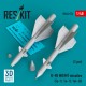 1/48 R-98 MR/MT Missiles (2pcs) for Su-11/Su-15/Yak-28