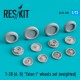 1/72 Northrop T-38 A/B Talon L Wheels Set (Weighted)