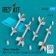 1/72 Python 3 Missiles (4pcs) for Kfir/F-15/F-16/MiG-21/Mirage F.1/JF-17/FC-1