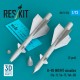1/72 R-98 MR/MT Missiles (2pcs) for Su-11/Su-15/Yak-28