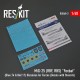 1/48 Ukrainian AF MiG-25RBF/RBS Foxbat (Blue 74 &amp; Red 17) Decals with Stencils