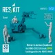 1/72 Modern Driver n Airmen(3pcs) for MHU-83 D/E Lift Truck UPPER Loading for RSK72-0009