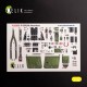 1/32 P-39Q/N Interior 3D Decals for Kitty Hawk/Zimi kits