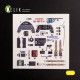 1/32 BF-109 F-4 Interior 3D Decals for Trumpeter kit