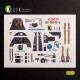 1/35 Bf-109 G-6 Interior 3D Decals for Border kit