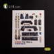 1/35 FW-190A-6 Interior 3D Decals for Border kit