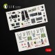 1/48 McDonnell Douglas F-4B Phantom II Interior 3D Decals for Tamiya kit