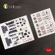 1/48 Boeing EA-18G Growler Interior 3D Decals for Meng Kit