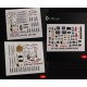 1/48 CH-46E Sea Knight Cargo Compartment Interior 3D Decals for Academy Kit 