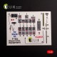 1/48 F-104 series Electrical Equipment Interior 3D Decals for Kinetic kit