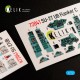 1/72 SU-27UB Interior Details on 3D Decals for Trumpeter kit