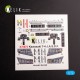 1/72 Kawasaki T-4 Interior 3D Decals for Hasegawa kit