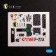 1/72 F-22A Raptor Interior 3D Decals for Academy kit