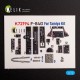 1/72 F-84G Thunderjet Interior 3D Decals for Tamiya kit
