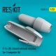 1/32 Grumman F-14D Tomcat Closed Exhaust Nozzles for Trumpeter Kit