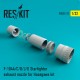 1/32 Lockheed F-104 Starfighter A/C/D/J/G Exhaust Nozzle for Hasegawa kits